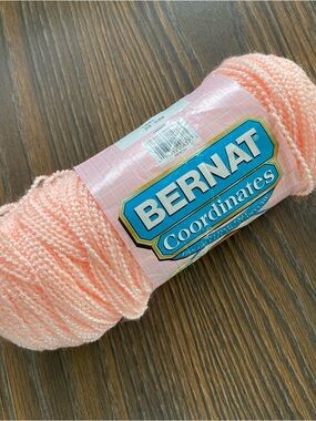 Bernat Coordinates Soft Peach Knit Yarn